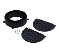 Plastic Channel Pack 1m Lengths, Corner (Quad box), Stopends & Outlet. (Accessory Pack(Outlet & 2 x Stopends))
