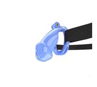 Plastic Chastity Cage Cock Lock Sissy for Men Abstinence Penis Cage Sex Toys Male Large BDSM Chastity Devices for Sexual 4 Adjustable Rings and Invisible Lock & Elastic Auxiliary Belt