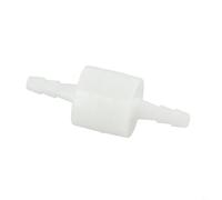 Plastic Check Valve for 4mm 6mm 8mm 10mm 12mm Hose ID, Way Non-Return Valve, Transparent Flow Control Valve Compatible with Water, Petrol, Oils(12mm)