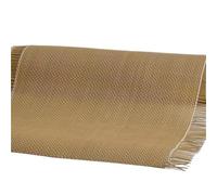 Plastic Checkered Rattan Wicker Cane Webbing Roll Furniture Chair Table Repair Material Shoes Book Cabinet Door Decor(Coffee,45x90cm)