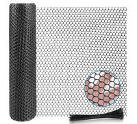 Plastic Chicken Wire 3m Poultry Breeding Netting，Plastic Mesh Fencing for Chicken Coops，Gardens and Balconies