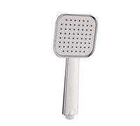 Plastic Chrome Handheld Bath Showerheads Bath Shower Water Filter Bathroom Shower Head Square Spray Nozzle