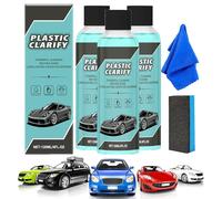 Plastic Clarify For Cars, 2025 New Plastic Clarify, Waterless Spray Wax, Multi-purpose Car Plastic Restorer, Detailer for Cars Interiors & Exteriors, Plastic Rubber Leather Restorer For Cars (3)