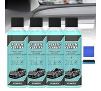 Plastic Clarify For Cars, Plastic Clarify, Waterless Spray Wax, Rubber Leather Restorer, All-In-One Detailer for Car Interiors & Exteriors, Car Interior Plastic Cleaner & Conditioner (4pc)