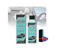 Plastic Clarify,Plastic Clarify For Cars,Car Interior Plastic Cleaner&Conditioner,Waterless Spray Wax,Rubber Leather Restorer for Cars,Auto Plastics Clarify for Car Interiors Polishing Cleaner