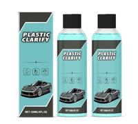 Plastic Clarify, Waterless Spray Wax,1/2/3 Pcs Leather Cleaner, Car Interior Plastic Cleaner & Conditioner, Effectively Rejuvenating Surfaces While Deep Cleaning With Ease (2 pcs)