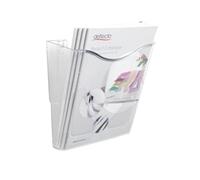 Plastic clear wall document holder
