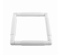 Plastic Clip Frame for Cross Stitch and Embroidery - Durable 20.3cm Universal Craft Tool for Quilting, Needlepoint and DIY Projects
