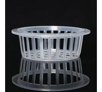 Plastic Cloning Basket with Moderate Mesh Size for Root Support and Aeration in DWC NFT and Ebb-and-Flow Setups (A5 10pcs)