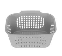 Plastic Clothes Hamper Portable Laundry Basket 9x6 Inch PP Material | Modern Style with Perforated Surface and Glossy Finish, Protects Delicate Garments, for Dorms and Shower-side Crevices