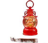Plastic CNY Night Light with Sound Music Red Fortune Ornament(D)