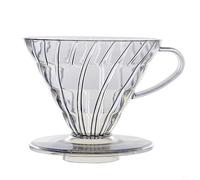 Plastic Coffee Dripper Hand Pour Filter Cup for 1-2 Cups Coffee Utensils