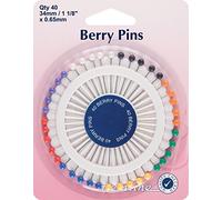 Plastic Coloured Head Sewing Pins