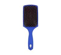 Plastic Comb Long-Handled Air Cushion Massage Comb Women's Long Hair Home Fluffy Detangler Hairbrush Can Be Hung(Blu)