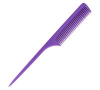 Plastic Combs Light Weight Portable Useful Barbershop Tools Durable Modelling Supplies for Home Hair Salons Men Women Children Purple