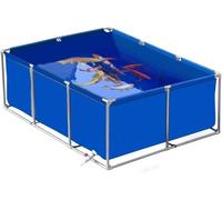 Plastic compact Large Outdoor Fish Pond Canvas Water Tank With Drain Valve canvas water tank