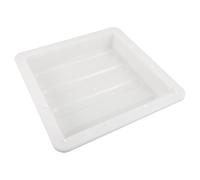 Plastic Concrete Path Mold for Blind Sidewalk Paving, White