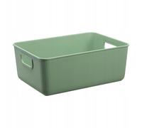 Plastic Container Storage Box 10 L Green