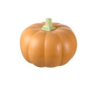 Plastic Containers Pumpkin Candy Living Room Coffee Table Snack and Storage Container Double Layer Fruit Plate (B, 20.5X20.5X16.5)