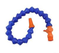 Plastic Coolant Hose 1/2 in with Switch, Compatible with 30/40/50/60CM Lathe for CNC Machine Tools for Water-Oil Cooling, Blue(Switch (Round Mouth))