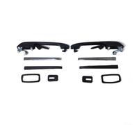 Plastic Copper Door Handle Kit Black with Keys OEM Fit(2*back doors)