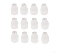 Plastic Cord Tassel Holder Snap Fastener for Blind Knob Replacement Manual Blind Control Accessory White ABS 22x30mm Pack of 12 for Home or Office(12)