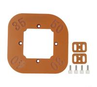 Plastic Corner Routing Guide R10-R25 for Handheld Router(B) | Fits trim routers, creates smooth R10-R25 curves, plastic, enhances cutting efficiency, easy to clean