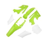 Plastic Cover Fairing Kits Mudguard Fenders Racer Seats | For 47 49cc Engine 2 Stroke for Apollo Kids Dirt Pocket Bike Gas Fuel Tanks(Green)