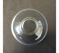 Plastic Cup Lids for 9oz 12oz 16oz 20oz Clear Plastic Cups 95mm Dome Lids and Straw Slot Lids (Dome Lid Small Hole, 500)