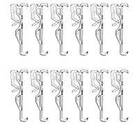Plastic Curtain Clip Pack of 10 for Supporting Trim Applications on Sheer Voile and Semi-Sheer Curtains
