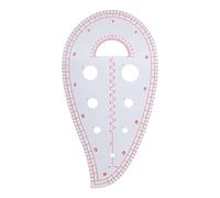 Plastic Curve Ruler for Sewing Drafting Pattern Making | Flexible French Curve Ruler for accurate drawing cutting quilting and clothing design a lightweight durable tool for tailors