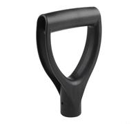 Plastic D Handle Replacement Top Grip for Garden Spade Fork Shovel Shaft, Black PP Tool Handle with 3cm ID, For Easy Fit Yard Equipment Part 7.02 Inch