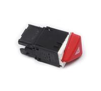 Plastic Dark Red Hazard Warning Light Switch Button For VW For Jetta For Golf MK5 GTI Rabbit 1K0953509A Car Accessary