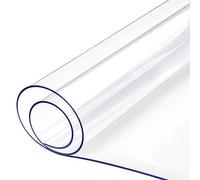 Plastic Desk Protector Mat, 1.5/2mm Thick PVC Chair Mat, Non slip Floor Protective Mats, 35 Sizes(2mm,70x130CM)