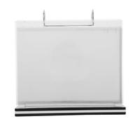 Plastic Desktop Menu Holder Flip Photo Frame Advertising Display Rack