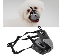 Plastic Dog Mouth Cover Cage, Unique Creative and Adjustable Design Dog Anti Biting Prevent Barking Tool for Grooming Trimming Training