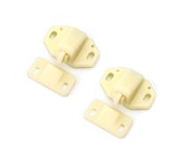 Plastic Door Catch Latches, 2 Pcs Door Retainer Catches Strong Hold Accessories for Cabinet Caravan Cupboard Motorhomes Boat (A)