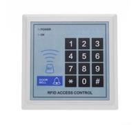 Plastic Door Entry Keypad with PIN Code and Card Swipe | plastic casing; screw hole mounting; fits wooden or metal doors; easy DIY setup