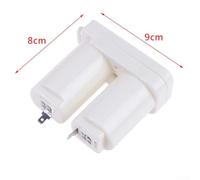 Plastic Double Battery Box for Gas for Boiler or Water Heater Abs 3v 2 D Cell Battery Compartment Compatible with Common Gas Flue Water Heaters and Fireplaces (10PCS)
