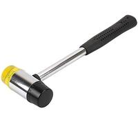 Plastic Double Head Rubber Hammer Mallet for Jewelry Making Window Mallet Floor Install Repair Tool 9" Long