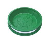 Plastic Drain Covers Rainwater Grate Inground Installation Perfect for Schools Sidewalks Courtyards (40x12cm 16x4.7in) & Weatherproof