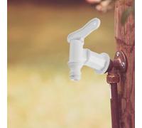 Plastic Drain Tap with 3/4 Inch Connection for Fresh or Waste Water Tank Use in For Caravan For Motorhome