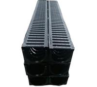 Plastic Drainage Channel Pack 1m Lengths (Pack of 6)