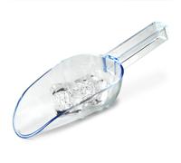 Plastic Drainer Ice Scoop Clear 7oz | Ice Bucket Scoop, Acrylic Ice Scoop