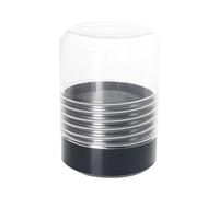 Plastic Drill Bit Storage Box Organizer for Hex Shank Bits - Holds 10 Bits Compact 90x68mm Size Lightweight 50-160g 5-Color Assortment (Not Compatible with Round Shank)(Black)
