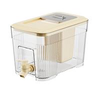 Plastic Drink Dispense with Spigot, Dispensers for Parties, Juice or Beverage Dispenser BBQ Picnic Party, Cold Water Pitcher Lemonade Stand Jug Laundry Organization (B, One Size)