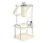 Plastic Drink Dispenser Juice Containers for Home Party Ice Beverage Dispensers for Lemonade/Soda/Tea