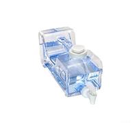 Plastic Drink Dispenser with Tap, 3-7.5L Transparent Water and Beverage Dispenser for Fridge Storage, Slim Design with Handle for Home, Gatherings and Outdoor Use(3.8L)