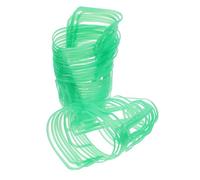 Plastic Drip Bottle Net Cover 20pcs for 500ml Saline Bottles | Reusable Mesh Design, Hospital and Home Use, Green Hanging Net for Healthcare Professionals and Caregivers