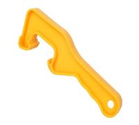 Plastic Drum Lid Opener Wrench Paint Oil Drum Lid Opening Tools Suitable for Home Office Industrial Yellow/Orange Paint can Opener